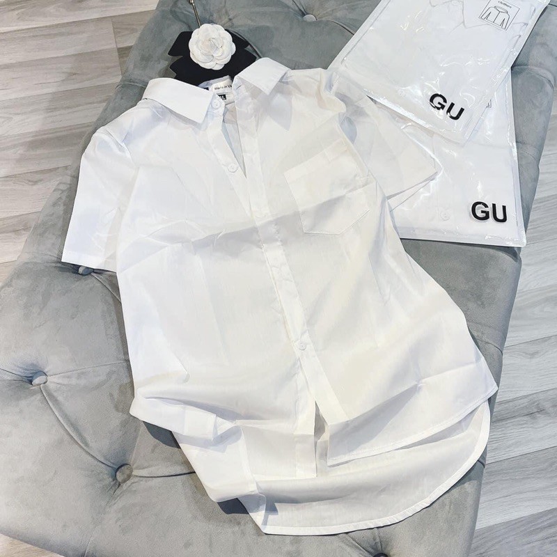 Áo Sơ Mi G.U cộc tay