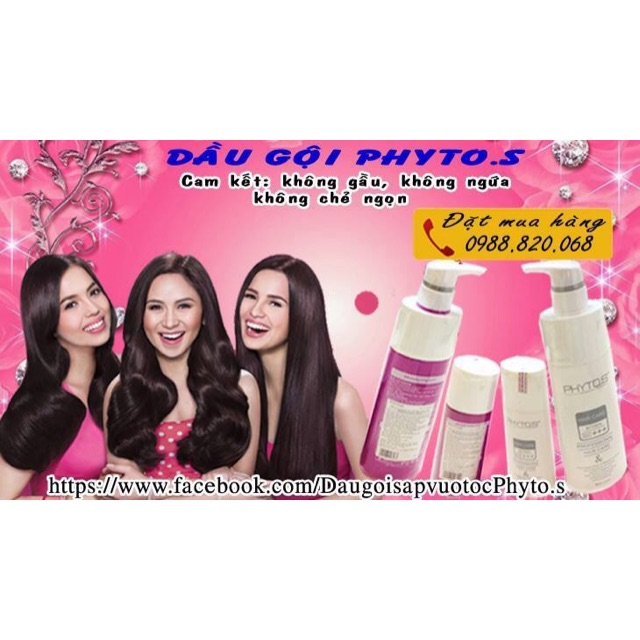 Dầu gội, sáp vuốt tóc Phyto.s
