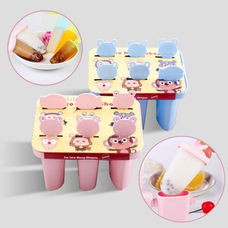 Combo 2 hộp khuôn làm kem hình thú xinh xắn