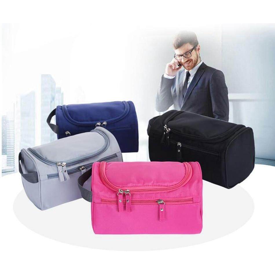 Túi Đựng Đồ Trang Điểm Đa Năng Có Khóa Kéo Tiện Dụng Khi Đi Du Lịch