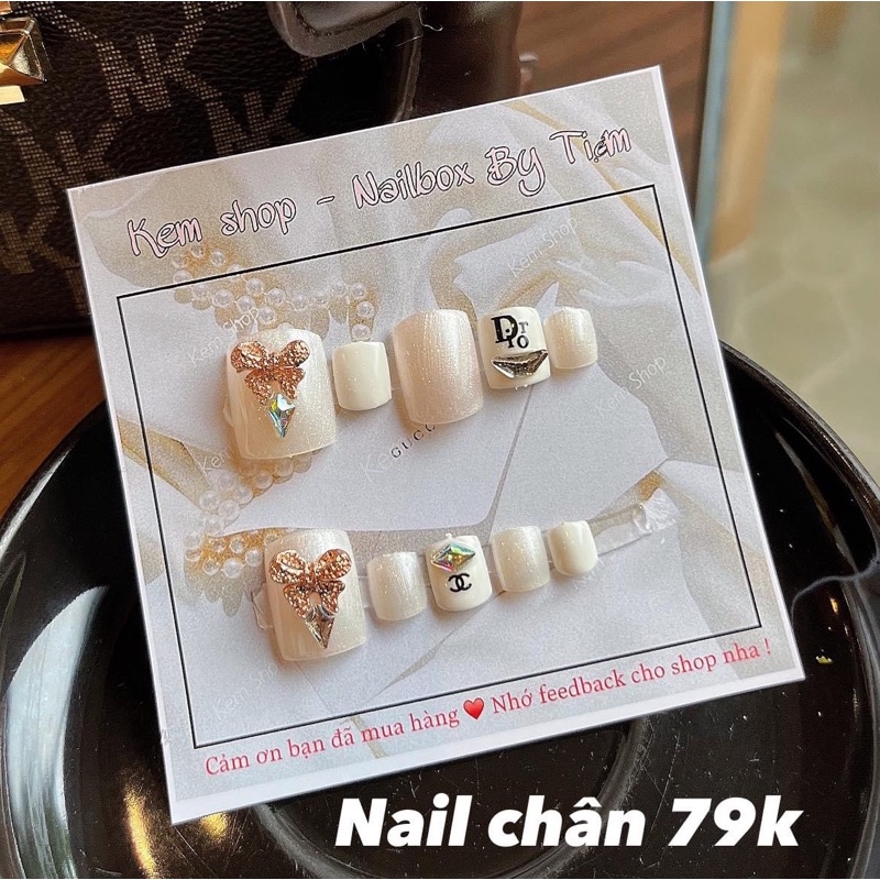Móng chân giả thiết kế KEMSHOP
