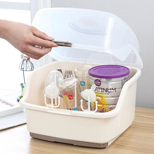 KHAY ÚP BÌNH SỮA, CỐC UỐNG SỮA CAO CẤP (Kho Tiện Ích Min Tít Shop)