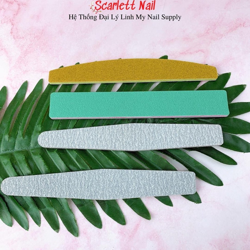 Dũa Móng Tay Nhiều Độ Nhám Và Màu Sắc Khác Nhau Giao Ngẫu Nhiên