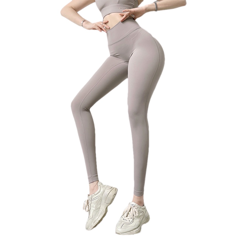 Quần thể thao ANRAN lưng cao liền mạch thời trang gợi cảm tùy chọn màu sắc dành cho nữ