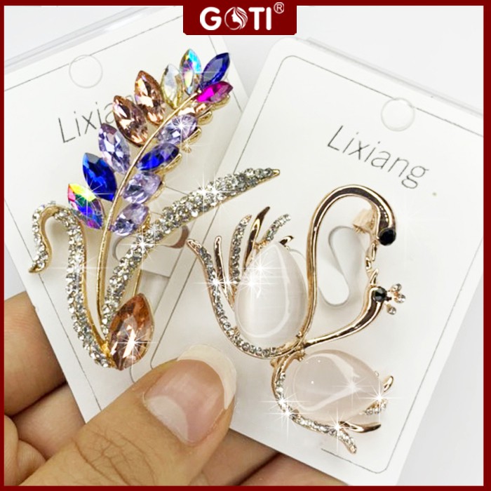 GOTI 07 -TAG CÀI ÁO HÌNH THIÊN NGA CAO CẤP KIỂU PHỤ KIỆN CHARM CÀI SANG TRỌNG ( NHIỀU MẪU)