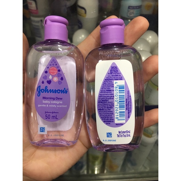 Nước hoa em bé màu tím chai 50ml