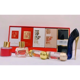 [Auth]- Set 5 chai nước hoa mini Carolina Herrera cho nữ