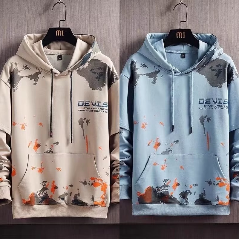 Áo Hoodie Dáng Rộng Phong Cách Nhật Bản Thời Trang Mùa Thu Mới Cho Nam
