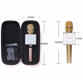 Micro hát Karaoke tích hợp Loa Bluetooth Q7