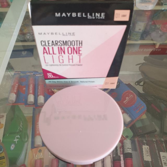 [ Chính Hãng- Hsd 2022] Phấn Mịn Da Chống Nhờn Maybelline Light 01 -9g | BigBuy360 - bigbuy360.vn
