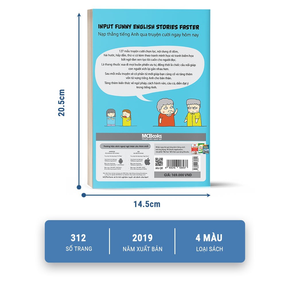 Sách - Nạp thẳng tiếng Anh qua truyện cười ngay hôm nay - Input Funny English Stories Faster