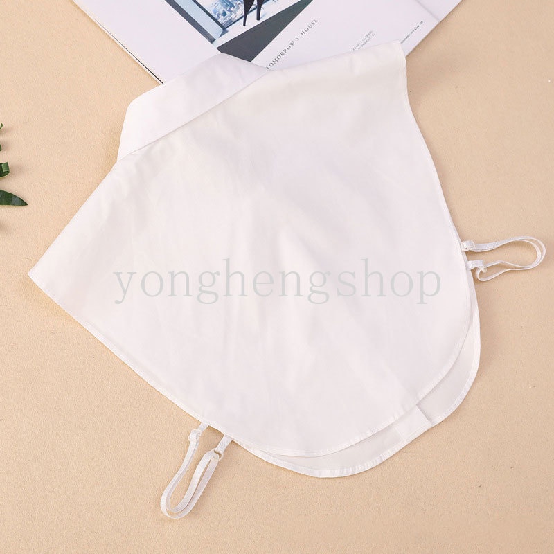 Cổ Áo Sơ Mi Giả Bằng Vải Cotton Thời Trang Sành Điệu Cho Nữ