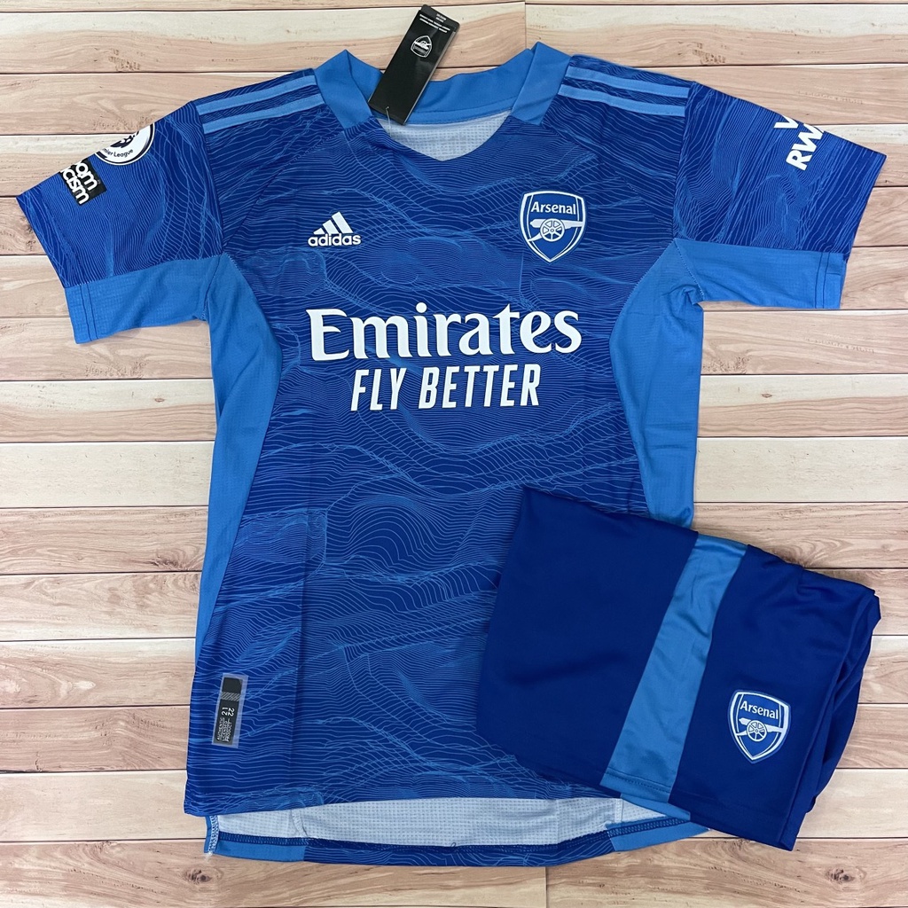 Áo Bóng Đá Câu Lạc Bộ Arsenal -Mẫu 2021 2022 - Chất Polyeste - Hàng Thái  full logo