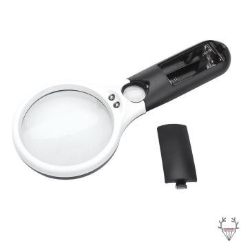 Kính Lúp Đa Năng Độ Phóng Đại 45X Có Đèn LED Hỗ Trợ.