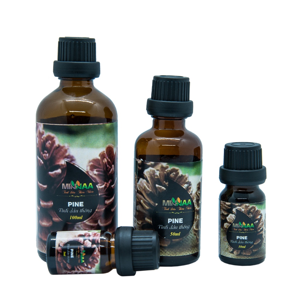 Chai 100ml Tinh dầu thơm phòng gỗ thông Minnaa