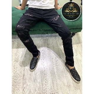 Quần Bò Nam Đính Đá Siêu Đẹp 2020