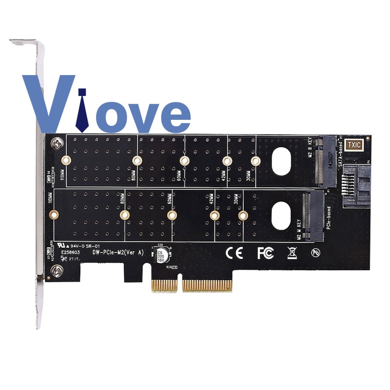 Card chuyển đổi M.2 Pcie M2 SSD NVME (M hoặc Sata (B Key) tiện dụng