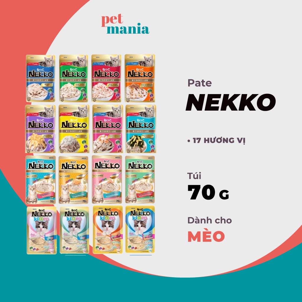 Pate Nekko gói 70g