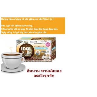 CÀ PHÊ GIẢM CÂN IDOL SLIM THÁI LAN