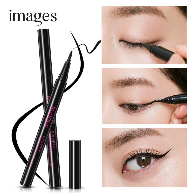 Bộ trang điểm mắt Images 3 món tiện lợi chì kẻ mắt kẻ mày mascara cong mi makeup cơ bản mắt Golmon | BigBuy360 - bigbuy360.vn