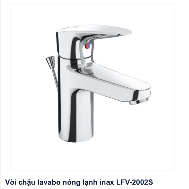 Vòi chậu rửa mặt , lababo nóng lạnh chính hãng INAX LFV-2002S