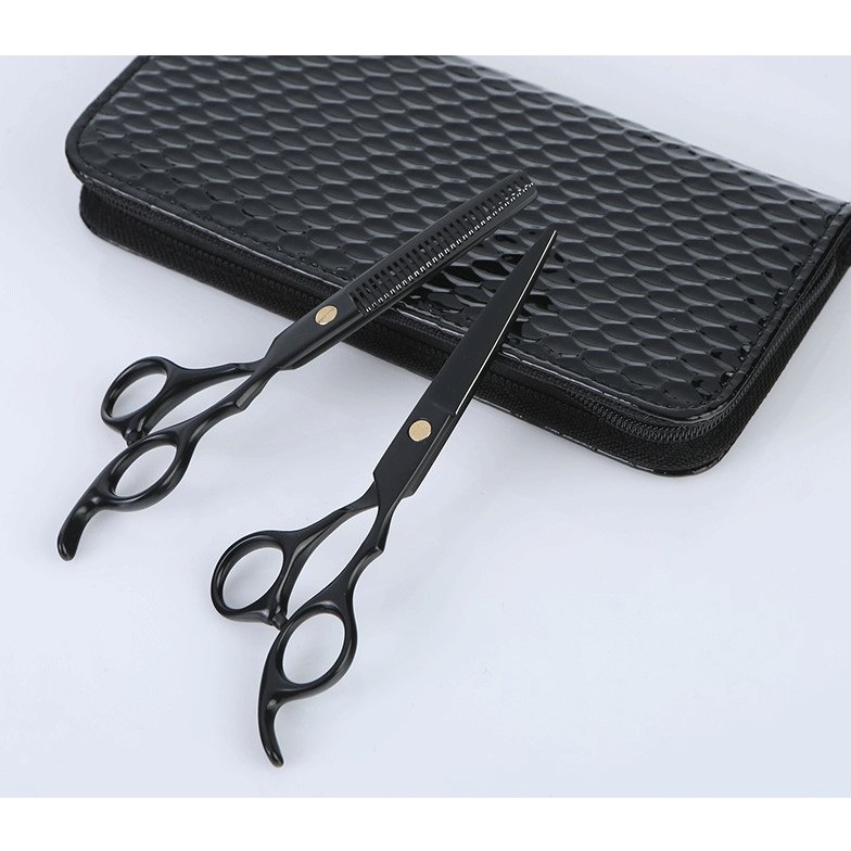 Bộ đôi kéo cắt, Kéo tỉa tóc chuyên nghiệp, Chất liệu thép không gỉ cao cấp, Siêu bền, Siêu bén, BẢO HÀNH CHÍNH HÃNG