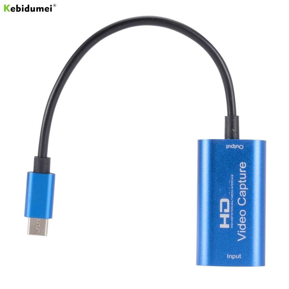 Cáp HDMI video capture ra cổng Type-c cho Macbook, Laptop, Surface dùng cho livestream