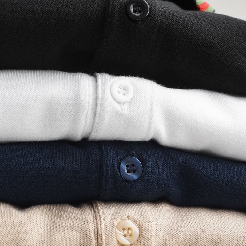 Aó polo nam cao cấp LCST cổ phối 2 khuy,Form Slimfit,vải COTTON khô co dãn 4 chiều,thấm hút mồ hôi,Hàng VNXK