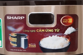 Nồi cơm điện cao tần sharp 1.8l KS-IH190V-GL