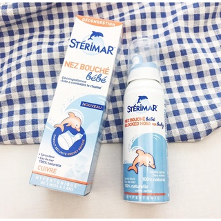 Xịt muối biển Sterimar cá heo 100ml Pháp