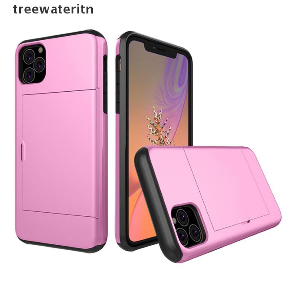 Ốp Điện Thoại Dạng Giáp Có Ngăn Đựng Thẻ Dạng Trượt Cho Iphone 12 Pro Max 11 Pro 11 12 Pro Se (2020) | BigBuy360 - bigbuy360.vn