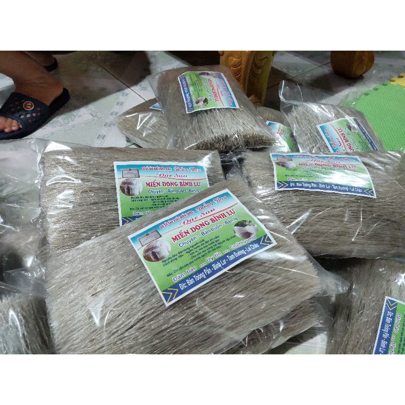 Miến dong BÌNH LƯ đặc sản Lai Châu siêu dai ko bị bở khi để lâu.(1kg)