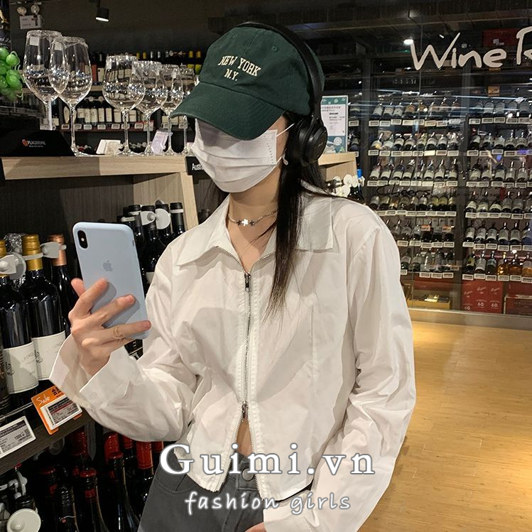 Áo Sơ Mi Nữ Dài Tay Phiên Bản Mới Của Hàn Quốc