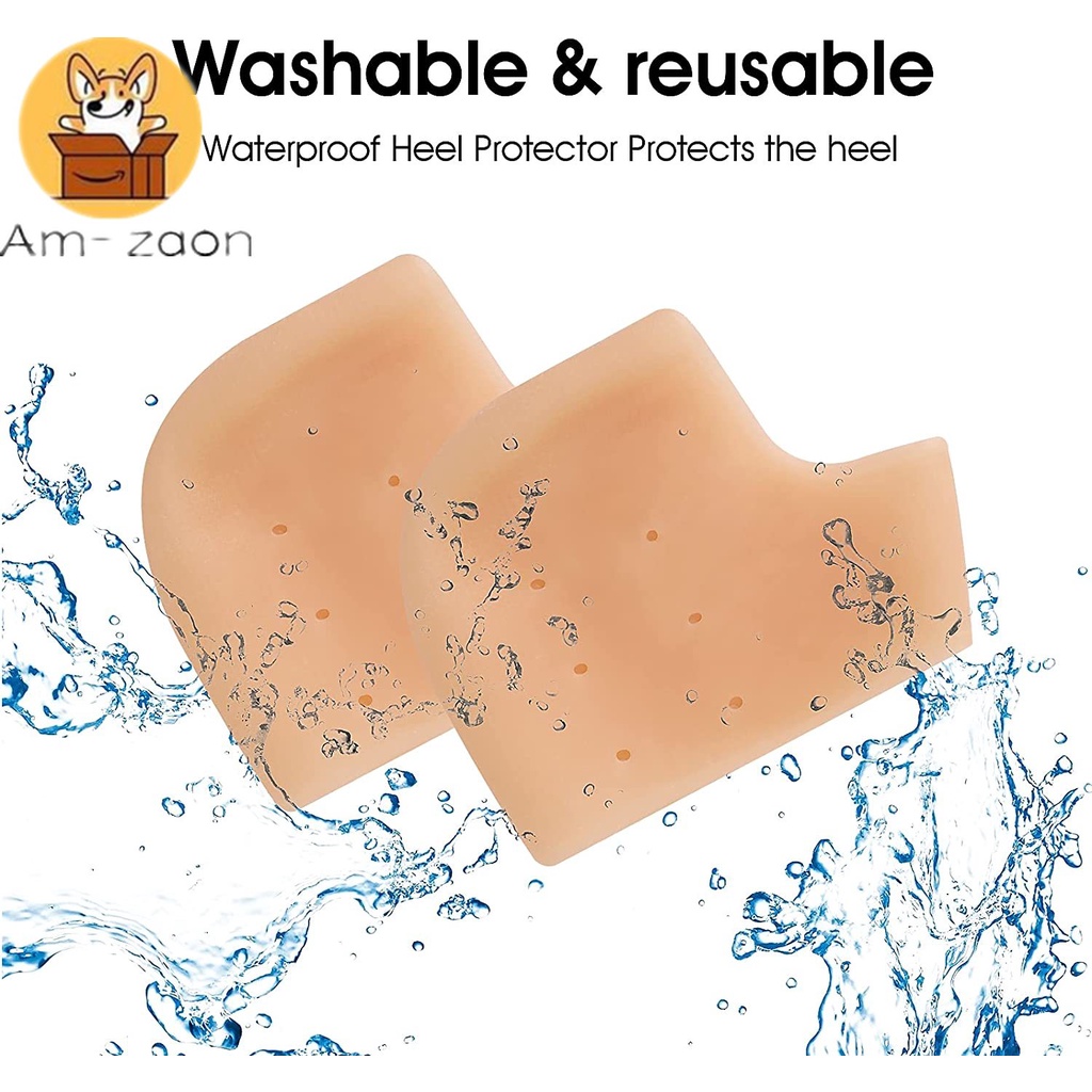 Đệm Silicone Bảo Vệ Gót Chân Giảm Đau Chống Khô Nứt