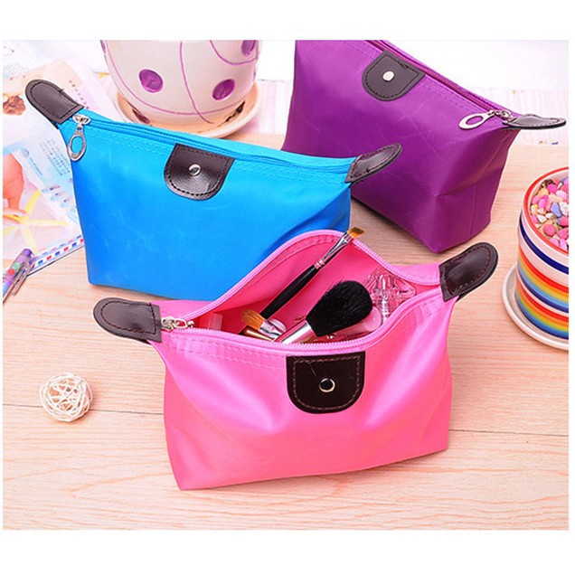 Túi dựng mỹ phẩm MÀU TRƠN