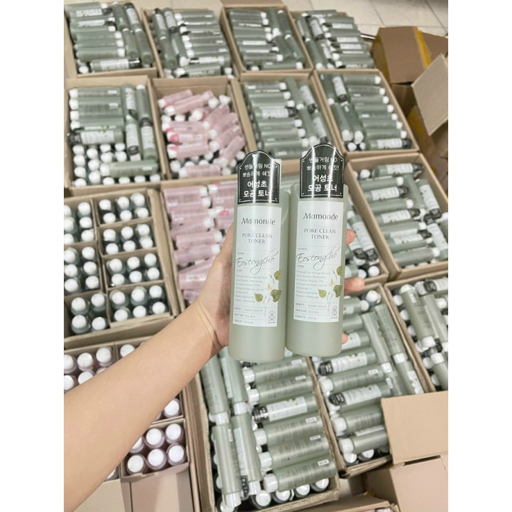 Nước cân bằng làm sạch và cung cấp độ ẩm Mamonde Toner