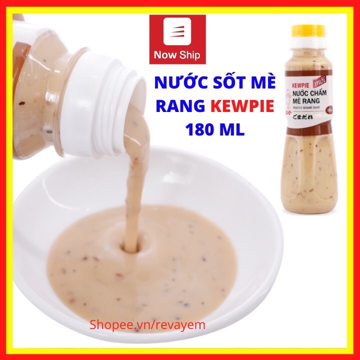 Nước Chấm Mè Rang Chai 180 ml - Nguyên Chất dành cho Người Việt