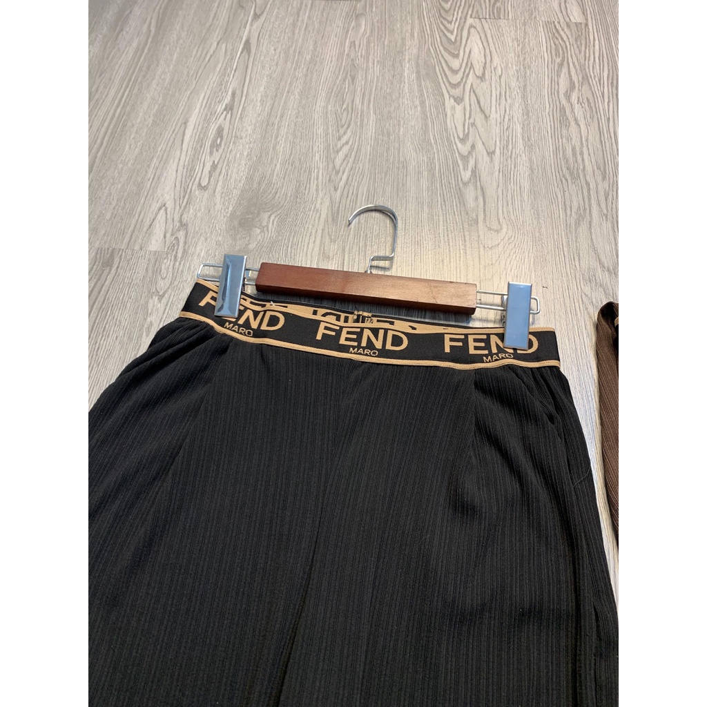 Quần baggy nhung tăm cao cấp chất dày dặn dáng Hàn Quốc Ladya Store