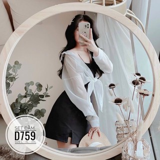 SET ĐẦM ÁO SƠMI [ BIGSIZE 60-90KG ]