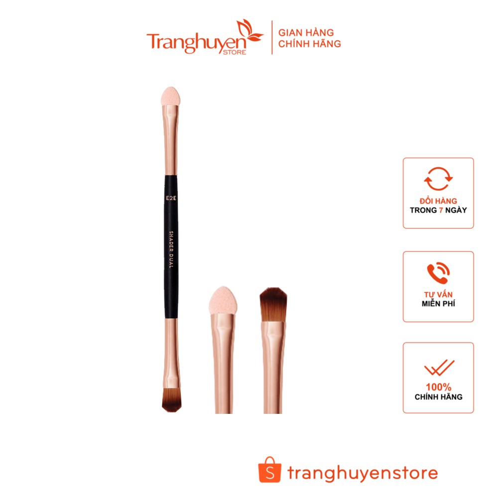 Vacosi Cọ Phấn Mắt 2 Đầu Shader Dual Brush E2E