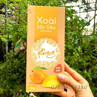 [HÀNG XUẤT KHẨU] Xoài Sấy Dẻo NongLamFood -Xoài Sấy Ít Đường Phù Hợp Cho Cả Người Ăn Kiêng, Ăn Chay, Ăn Thanh Đạm