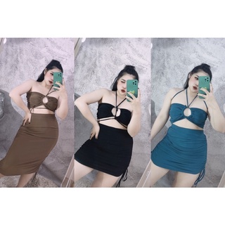 Đồ bơi 2 mảnh bigsize, bikini 60kg đến 90kg