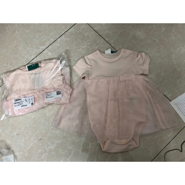 Váy body nơ hồng