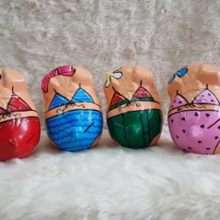 Heo đất handmade - bikini
