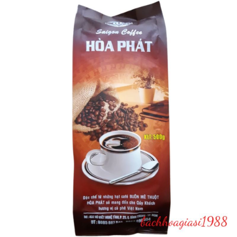 Cà phê Hòa phát 500g loại đặc biệt nhà làm