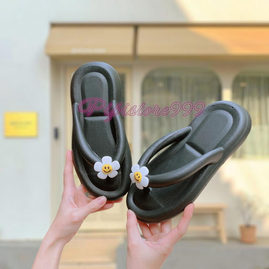 Dép Xỏ Ngón Nhựa EVA Siêu Nhẹ Hoa Cúc Đáng Yêu G027