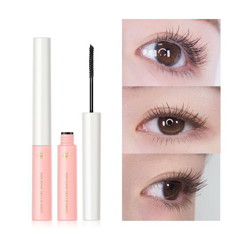 Mascara Pffee màu đen + nâu chống thấm nước lâu trôi chuốt dài và cong mi | BigBuy360 - bigbuy360.vn