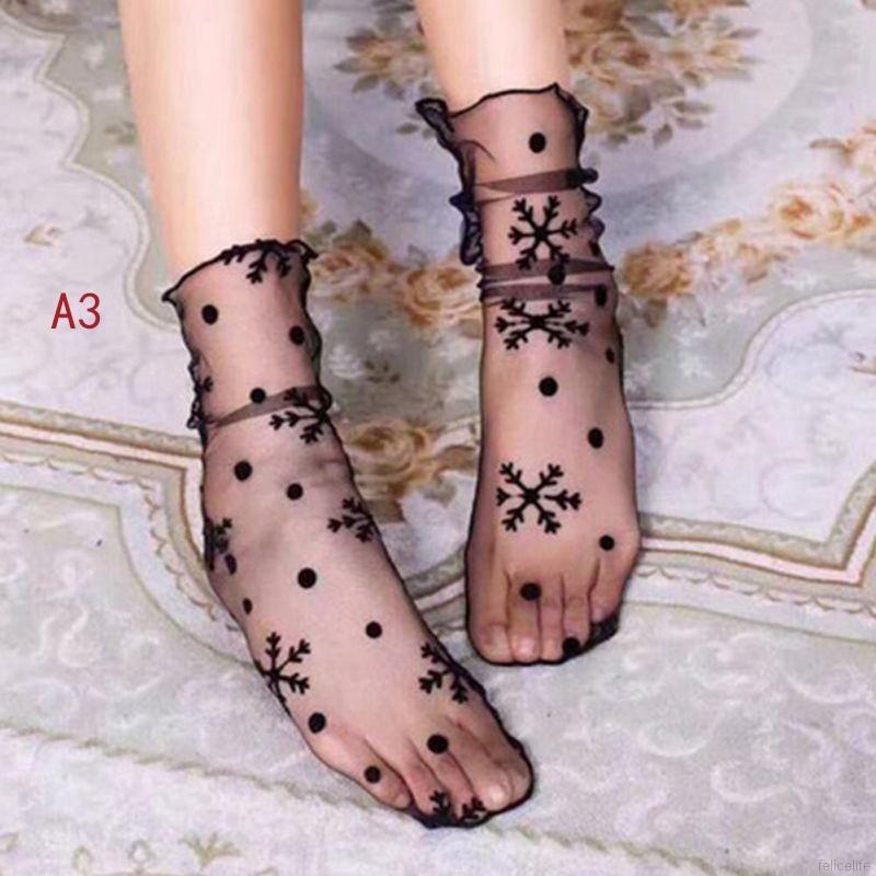 Vớ lưới trong suốt hình ngôi sao lạ mắt