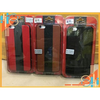 Ốp sulada lưng nhũ kẻ sọc iphone 6 plus