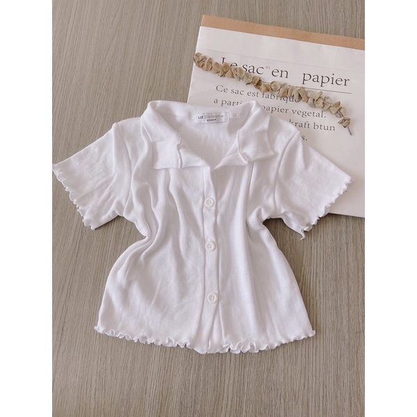 ÁO CỔ TRỤ CROPTOP | BigBuy360 - bigbuy360.vn